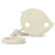 Suavinex Birdies Pacifier Clip with Bird Design, Beige, 0+ months