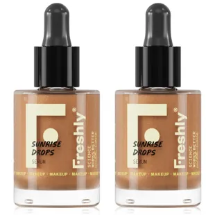 Freshly Cosmetics Sunrise Radiance Bronzing Serum 2x28 ml