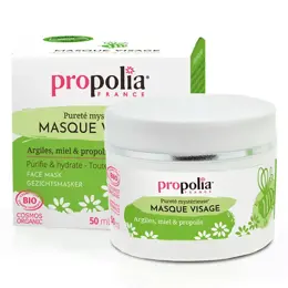 Propolia Pureté Mystérieuse Masque Visage Bio 50ml