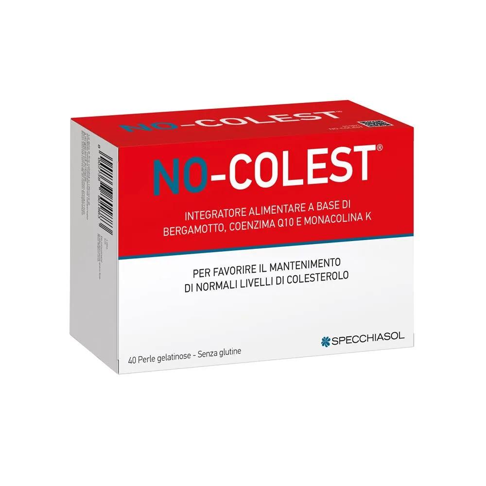 Specchiasol No-Colest Formula Potenziata Integratore Colesterolo 40 Perle