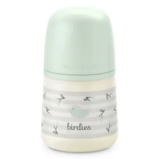 Suavinex Birdies Slow Flow Baby Bottle Green +0m 150ml