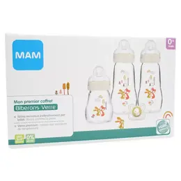 MAM Biberon Verre Mon Premier Coffret +0m