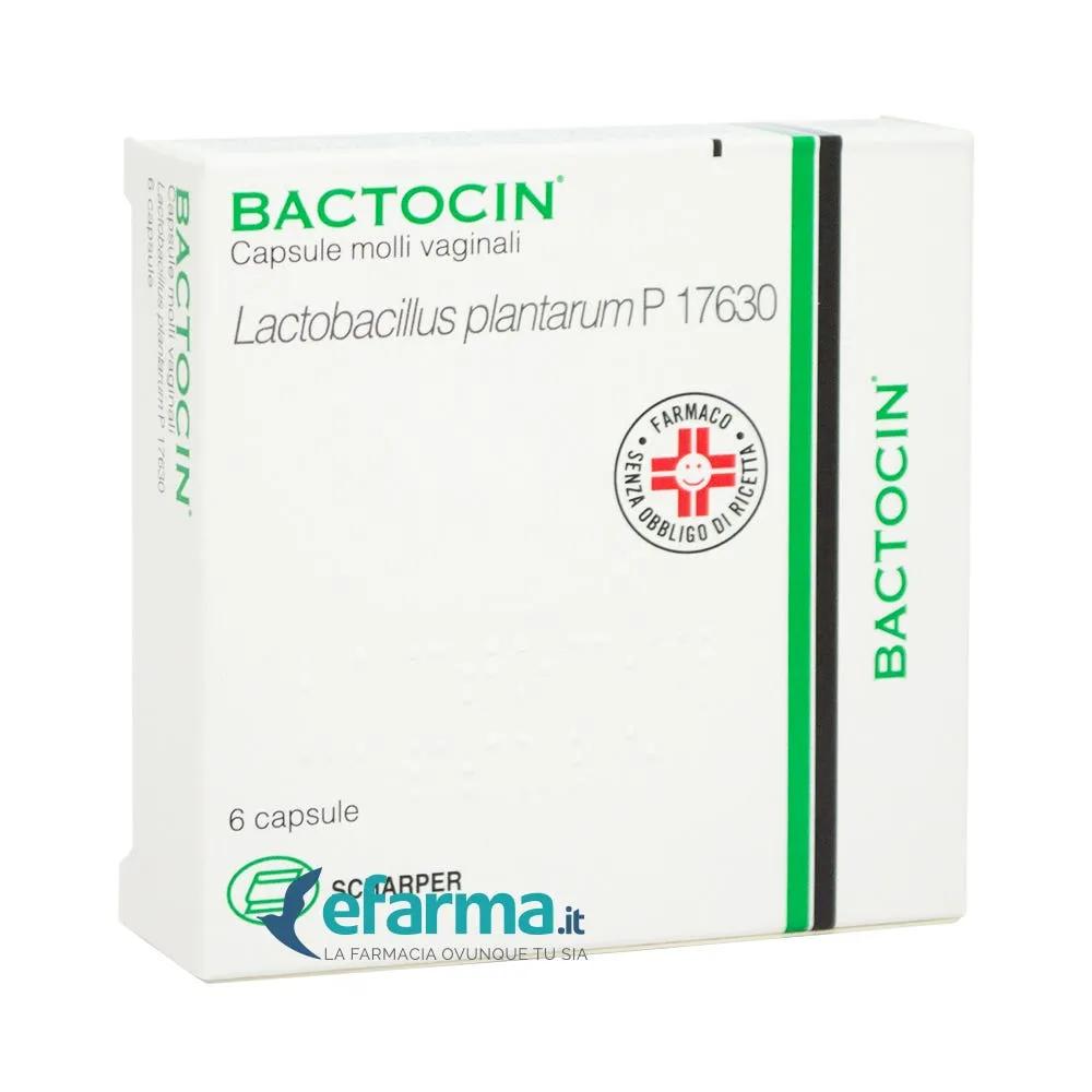 Bactocin Capsule 3 gr Lactobacillus plantarum 6 Capsule Vaginali