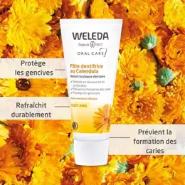 Weleda Soin Bucco-Dentaire Pâte Dentifrice au Calendula 75ml