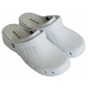 Secolino White Clog Size 44