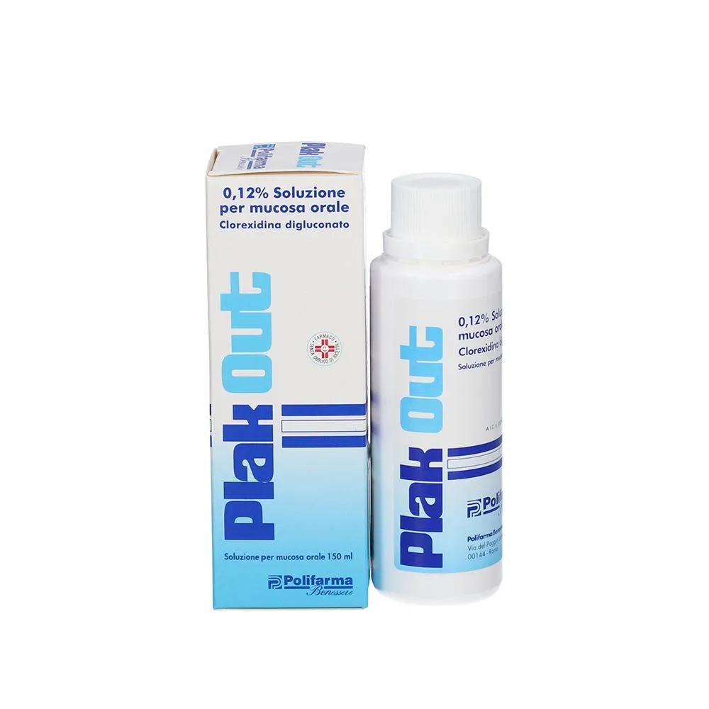 Emoform Plak Out 0,12% Clorexidina Soluzione Orale Disinfettante 150 ml