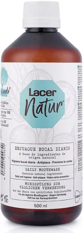 Lacer Colutorio Uso Diario Sin Alcohol Natur 500 ml