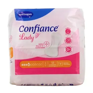 Hartmann Confiance Lady Protezioni Anatomiche all'Aloe Vera 4 Gocce 14 unità