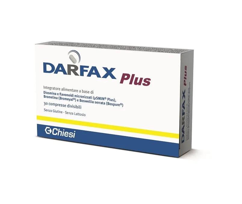 Darfax Plus Integratore Per Drenaggio Dei Liquidi e Per Il Microcircolo 1425 mg 30 Compresse