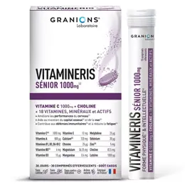 Granions Vitamineris Sénior 1000mg 30 comprimés effervescents