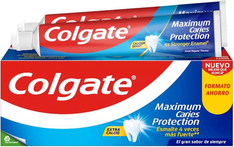 Colgate Protection Caries Toothpaste with Calcium 2x75 ml