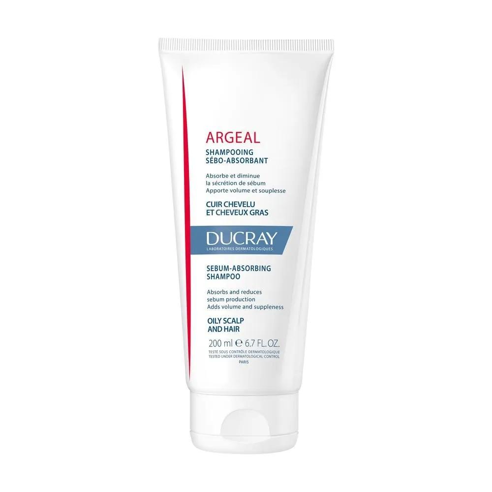 Ducray Argeal Shampoo Trattante Seboassorbente Capelli Grassi 200 ml