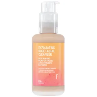 Freshly Cosmetics Nettoyant exfoliant pour le visage à la rose 100 ml