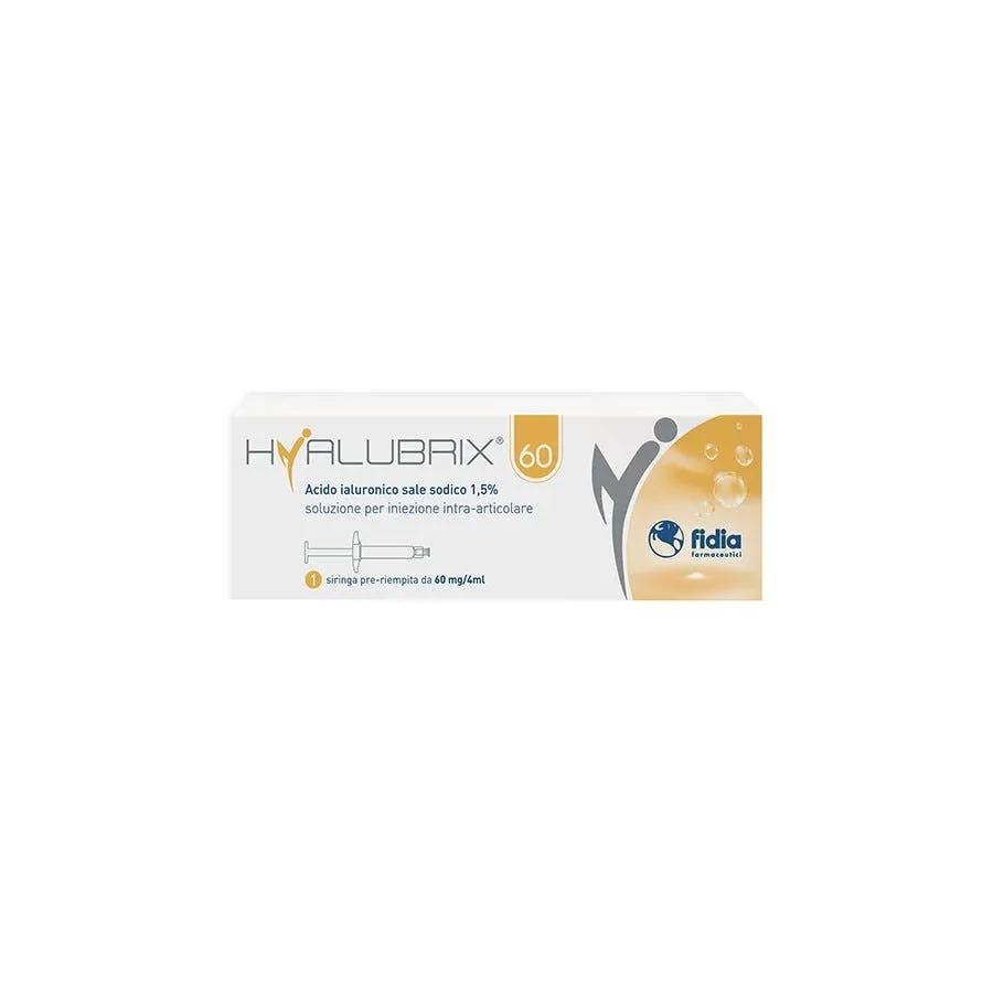 Hyalubrix 60 Siringa Preriempita 60 mg/4 ml Acido Ialuronico Sale Sodico 1,5%