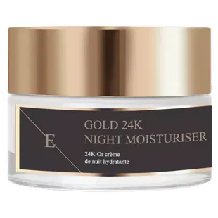 Eclat Skin London Crema idratante antirughe da notte all'oro 24k 50 ml