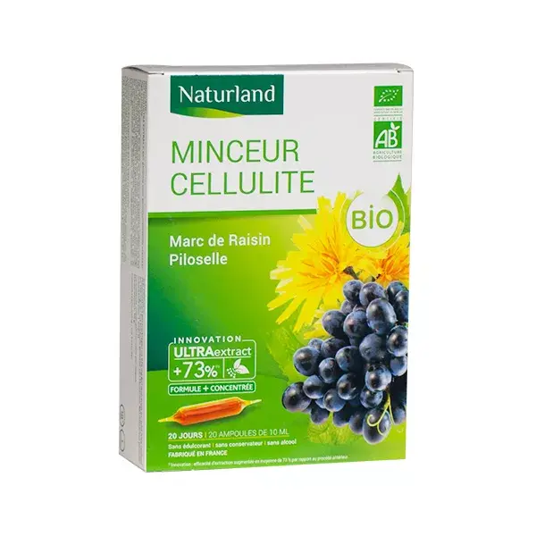 Naturland Minceur Cellulite Bio 20 ampoules