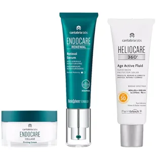 Dry skin anti-aging routine
