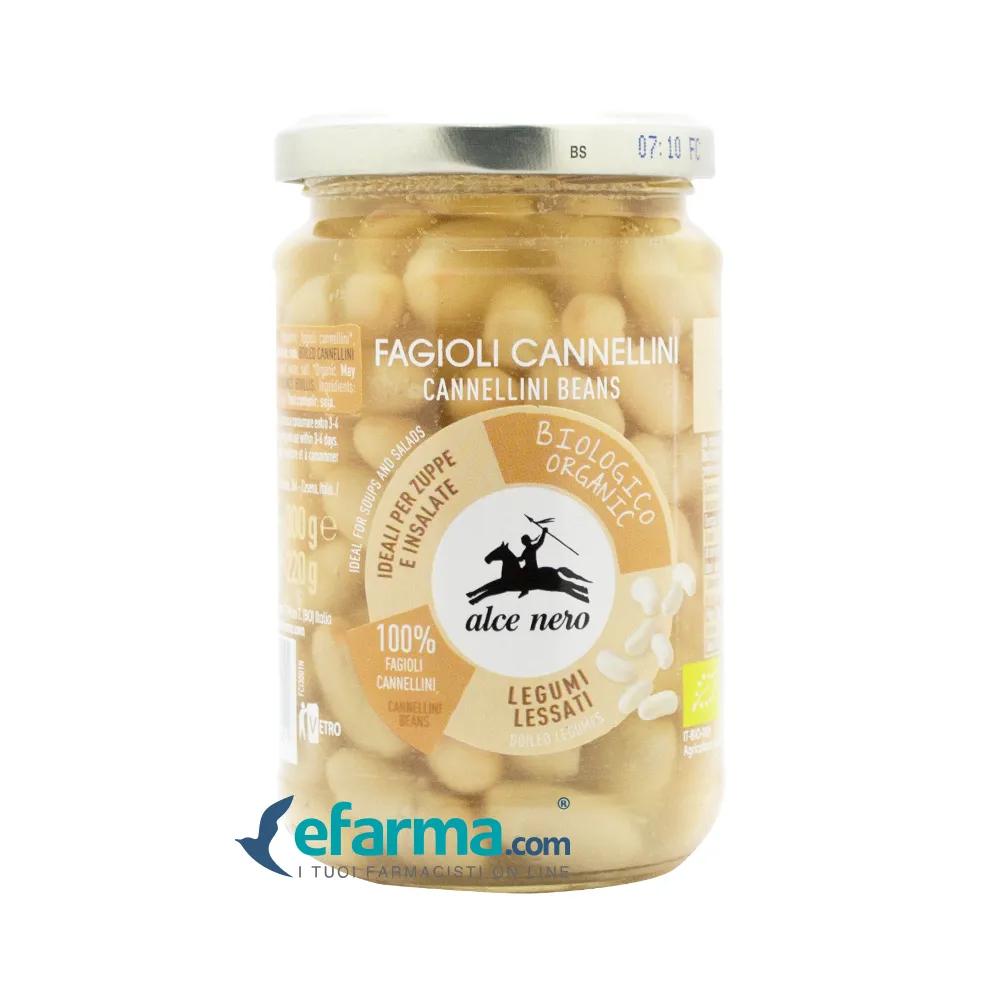 Alce Nero Fagioli Cannellini Lessati Biologici 200 g