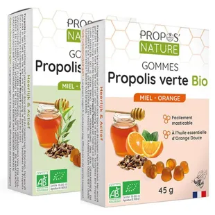 Propos'Nature - Caramelle gommose alla propoli biologica - 2x45g