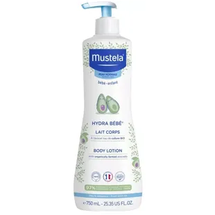 Mustela Hydra-Bebé Leche Corporal Aguacate Bio 750