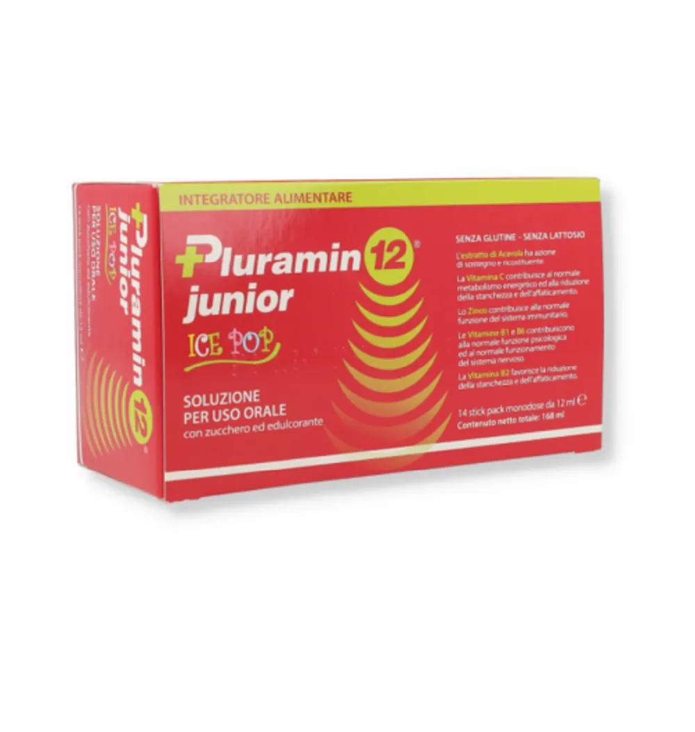 Pluramin 12 Junior Ice Pop Soluzione Per Uso Orale 14 Stick