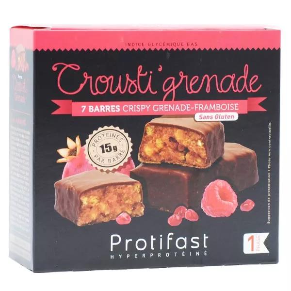 Protifast Barretta Crousti'Melograno Lampone 7 barrette