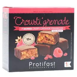 Protifast En-Cas Hyperprotéiné Crousti' Grenade 7 barres