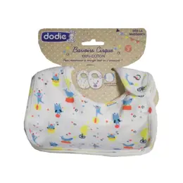 Dodie Accessoire Bavoirs Coton +0m Cirque Lot de 2