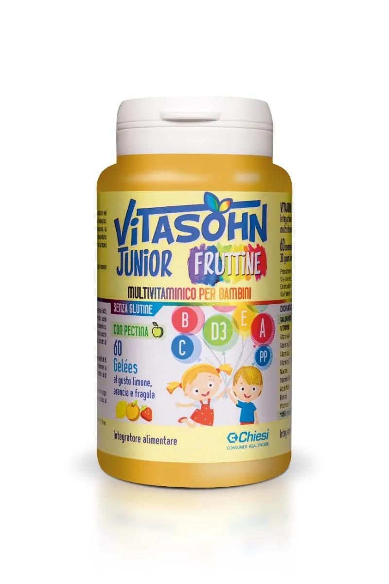 VitaSohn Junior Fruttine Integratore Multivitaminico Bambini 60 Caramelle