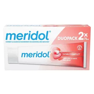 Méridol Soin Complet Dentifrice lot de 2 x 75ml