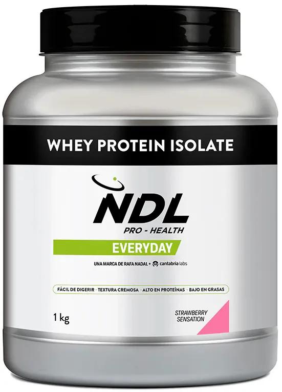 NDL Pro-Health Wey Protein Isolat Erdbeere 1 kg