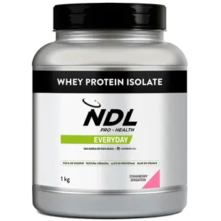 NDL Pro-Health Wey Protein Isolat Erdbeere 1 kg