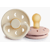 Sucettes en latex Frigg Moon Phase Blush/Crème +0m 2 unités