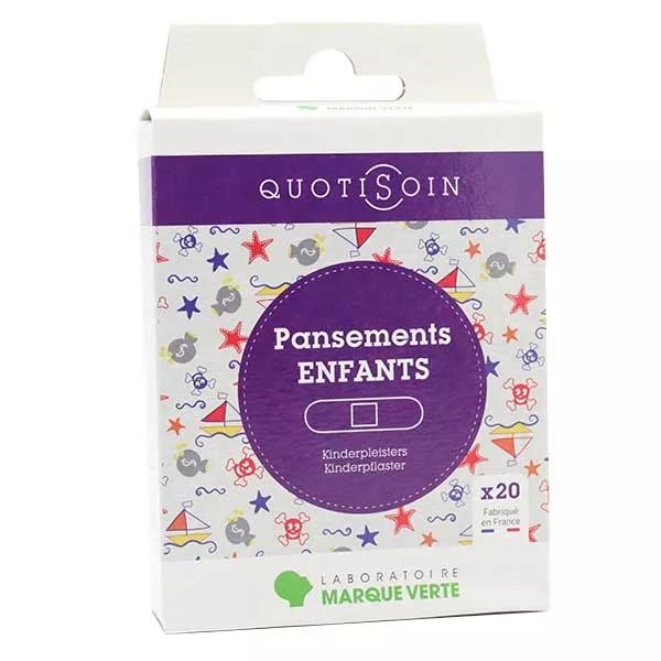 Green Brand Quotisoin Vendaje Adhesivo Infantil 20 unidades