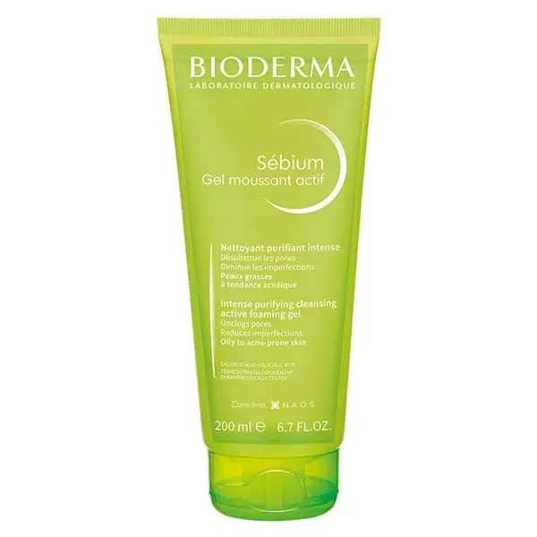 Bioderma Sebium Active Foaming Cleansing Gel for Oily Skin 200ml