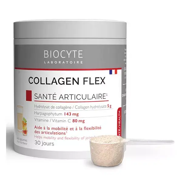 Biocyte Collagen Flex Extrait d'Harpagophytum Mobilité & Santé Articulaire 240g