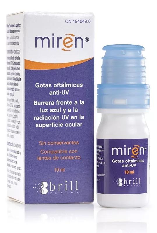 Brill Pharma gotas Oftálmicas Anti UV Miren 10ml