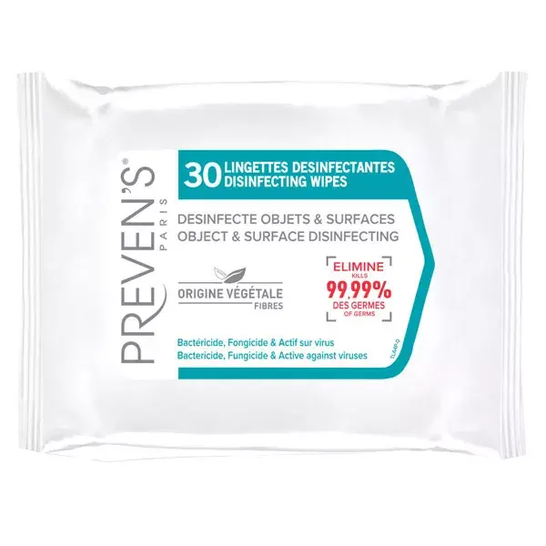 Preven's Disinfecting Wipes 30 units