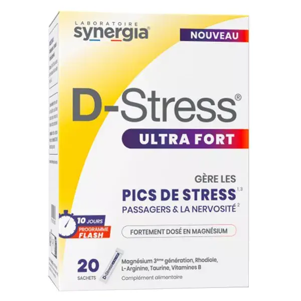 D-Stress Ultra Strong 20 sachets