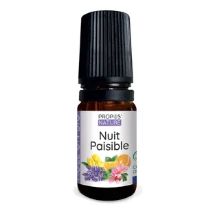 Roll-on aromaterapico-fitotemico Propos' Nature con oli essenziali, "Notte serena", biologico, 5 ml