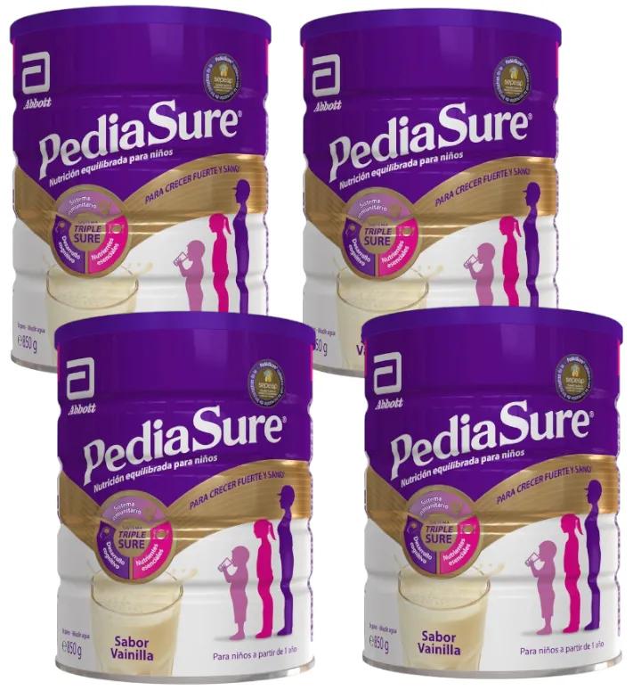 Pediasure saveur vanille 4x850 gr