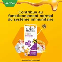 Zarbeil® Sirop Enfant Immunité Goût Fruits Rouges Flacon 120 ml