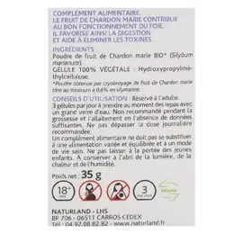 Naturland Chardon Marie Bio 75 végécaps