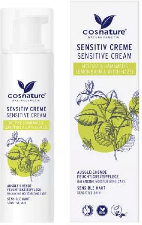 Cosnature Crema Sensitive Melisa & Hamamelis Bio 50 ml