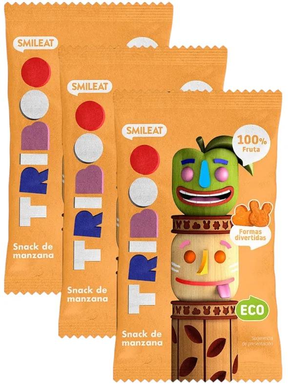 Smileat Triboo Snack Pomme Eco 3x25 gr