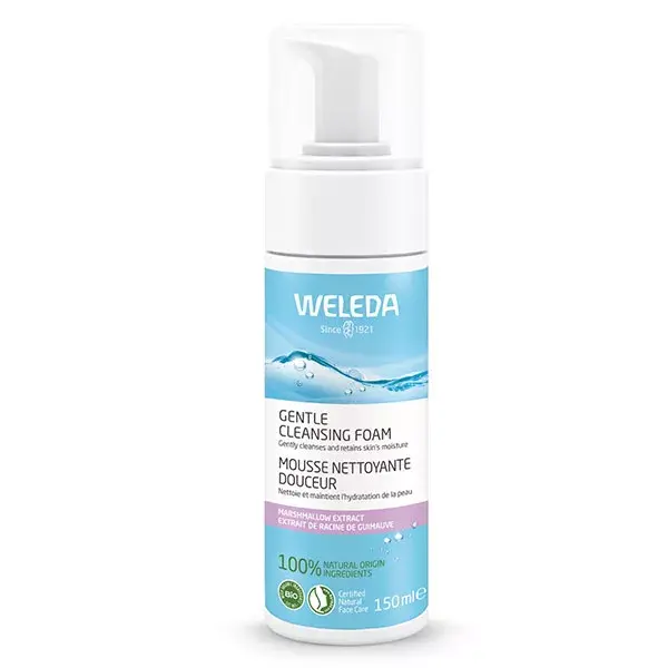 Weleda Hamamélis Mousse Nettoyante Douceur 150ml