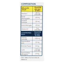 Granions Nez-Gorge Jour et Nuit 10 gélules + 10 comprimés