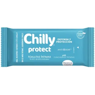 Chilly Lingettes Intimes Formule Active avec antibactériens