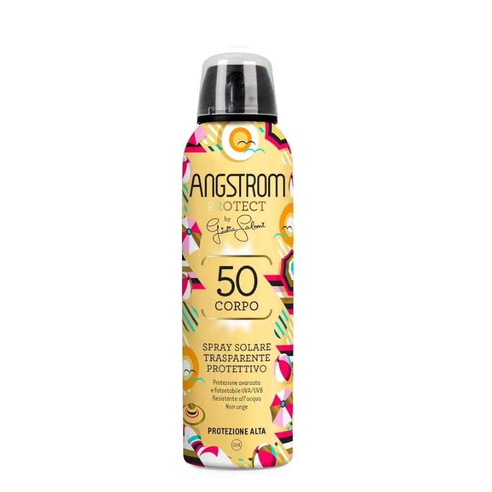 Angstrom Spray Solare Trasparente Corpo SPF 50 Protettivo Limited Edition 200 ml