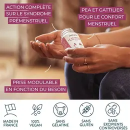 Nutri&Co Le Féminin Syndrome Prémenstruel Confort du Cycle 40 gélules